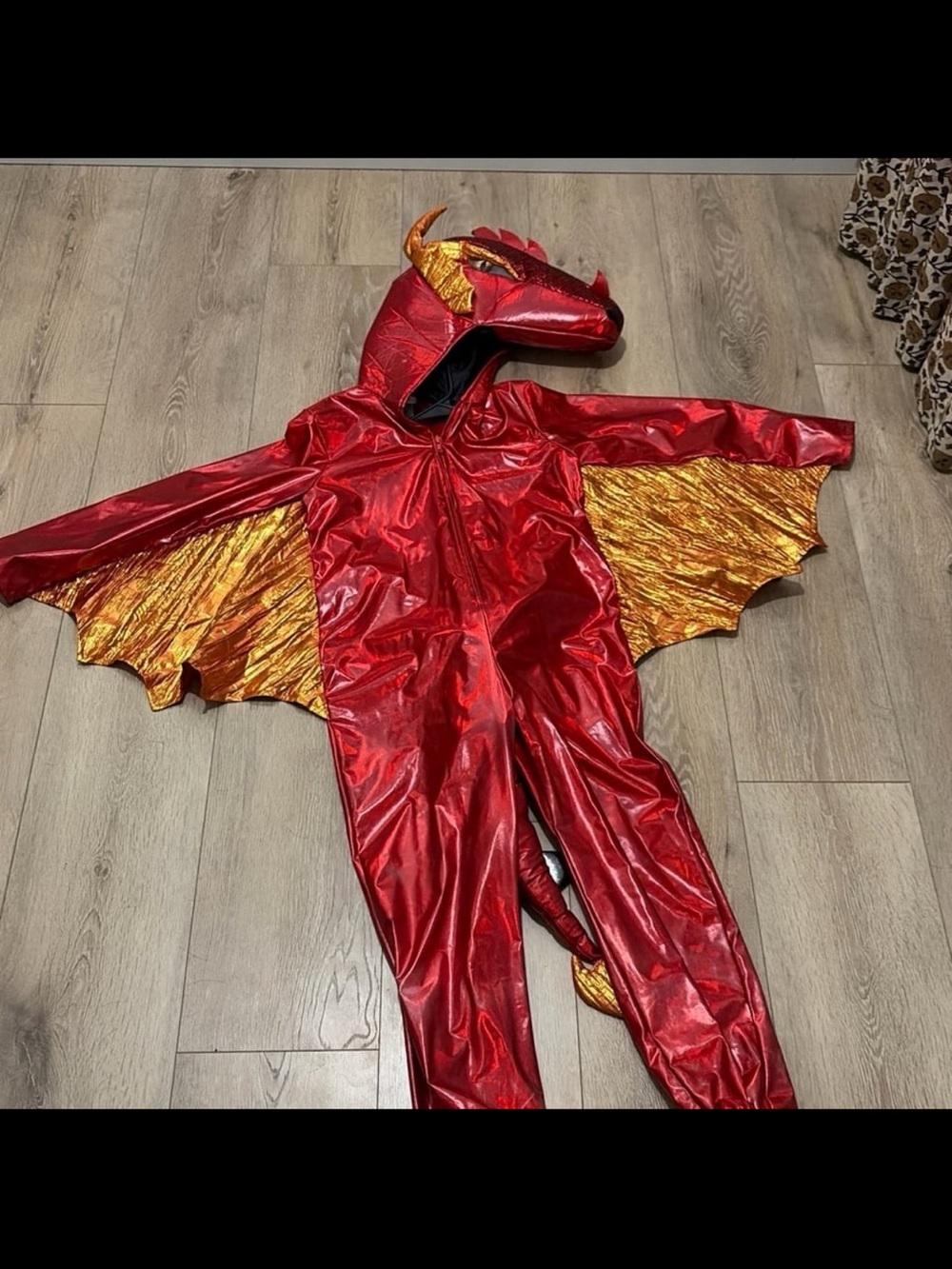 Red Metallic Dragon